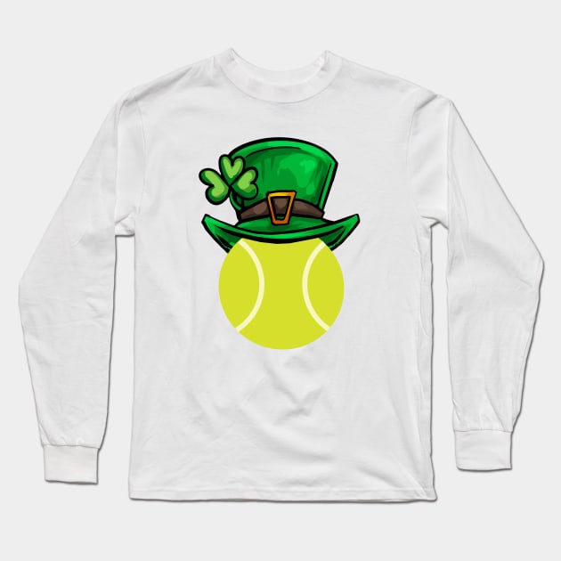 St Patricks Day Padel Long Sleeve T-Shirt by whyitsme